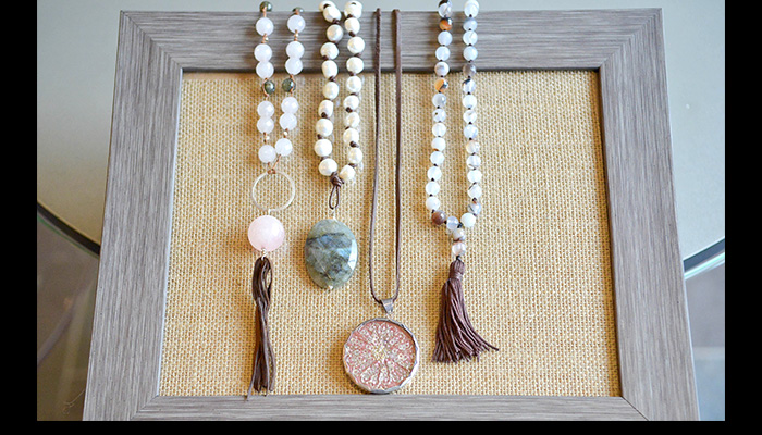 Tassels, beads and medallions looks great with a T-shirt, tunic or spring dress. 